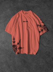 Sharp pain Printed Drop shoulder