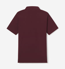 Classic Fit Jersey Colar - Basic T-Shirt - Maroon