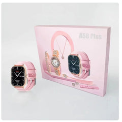 Best A58 Plus Smart Watch With Free Jwelery