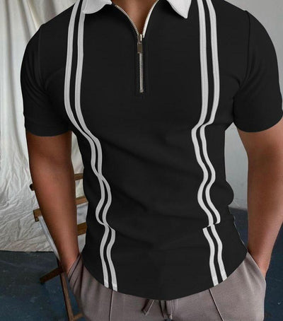 SUMMER STUFF ZIP STYLE SHIRT