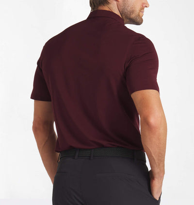 Classic Fit Jersey Colar - Basic T-Shirt - Maroon