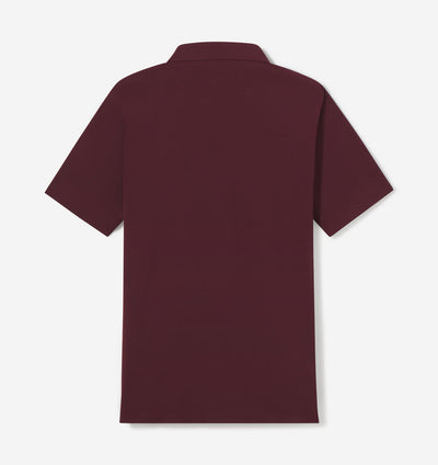 Classic Fit Jersey Colar - Basic T-Shirt - Maroon