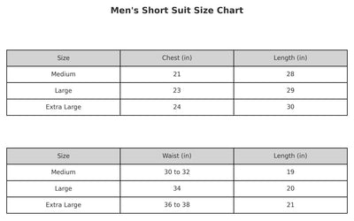 Zipper Short Suit