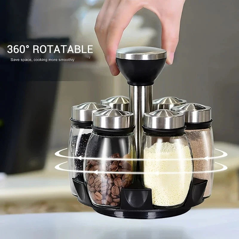 6pcs Spice Bottle Set